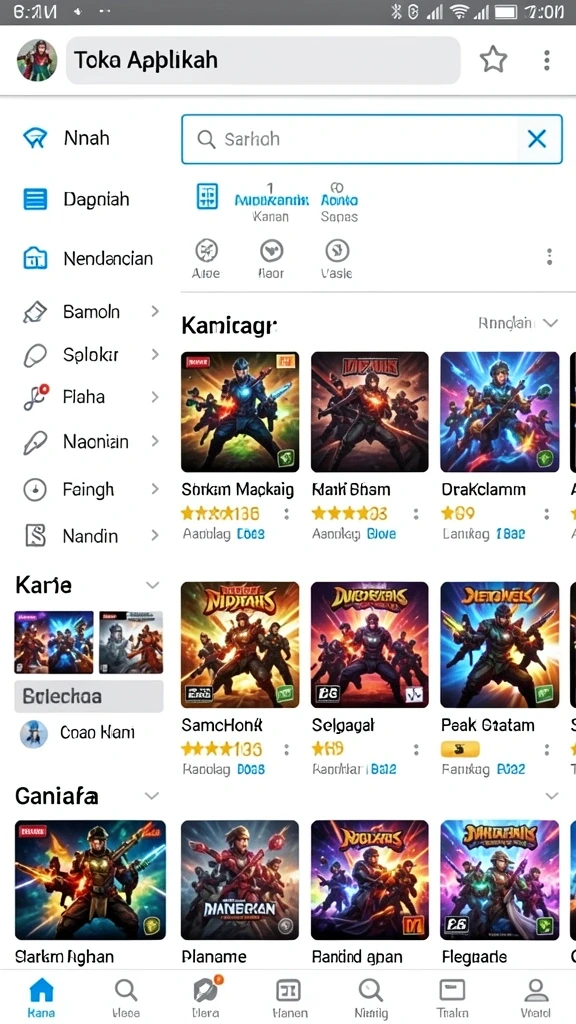 68idn - Karakter-karakter menarik dengan variasi unik.