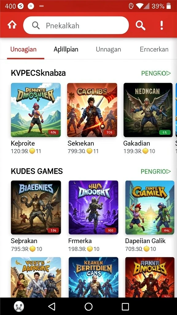 g668 - Screenshot menampilkan karakter utama dalam aksi.