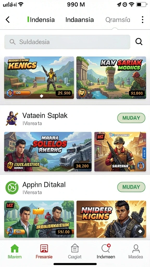 jos77 - Tampilan grafis yang sangat menarik.