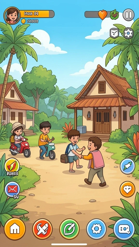 langit777 - Tampilan antarmuka yang ramah pengguna.