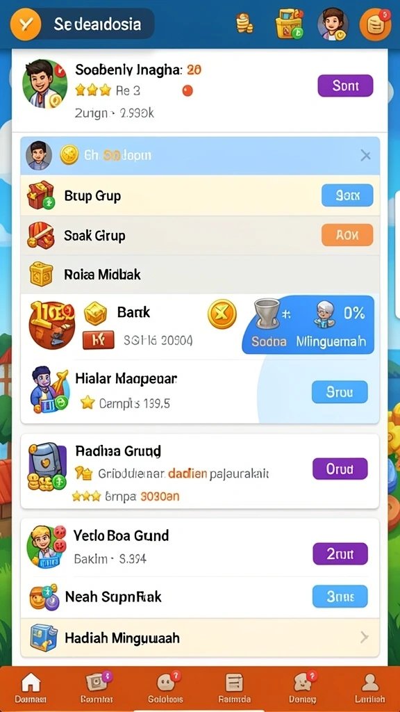s9s9 - Berbagai karakter menarik untuk dipilih.