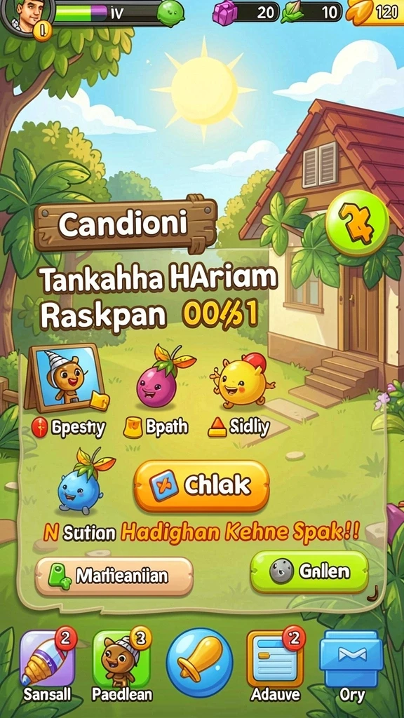 ungutoto - Tampilan antarmuka aplikasi UNGUTOTO yang menarik.