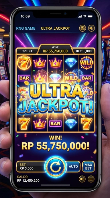 Layar utama rsngame — antarmuka bersih setelah instalasi